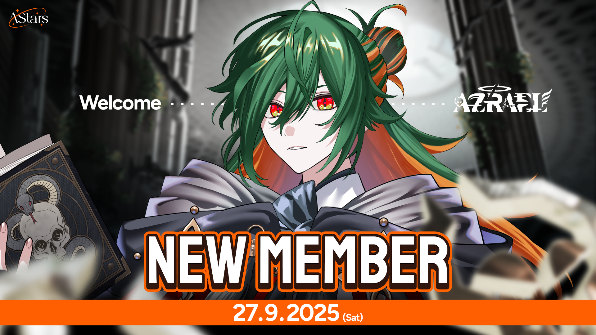 From the Thai-speaking VTuber group “AStars Production”, a new talent “Yasou Azrael” makes his debut!